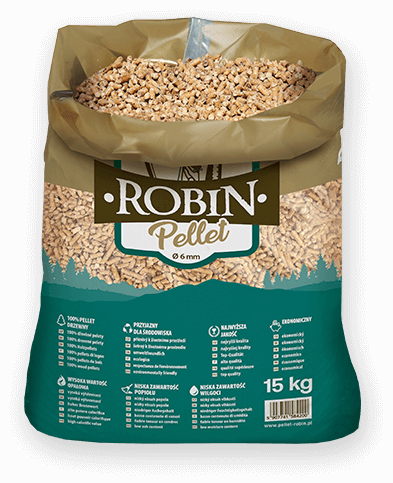worek pelletu opałowego Robin do kupienia w Szprotawie lub sklepie internetowym